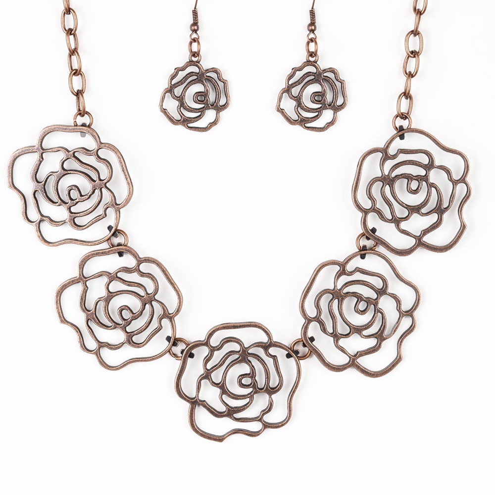 Necklace with matching earring set
